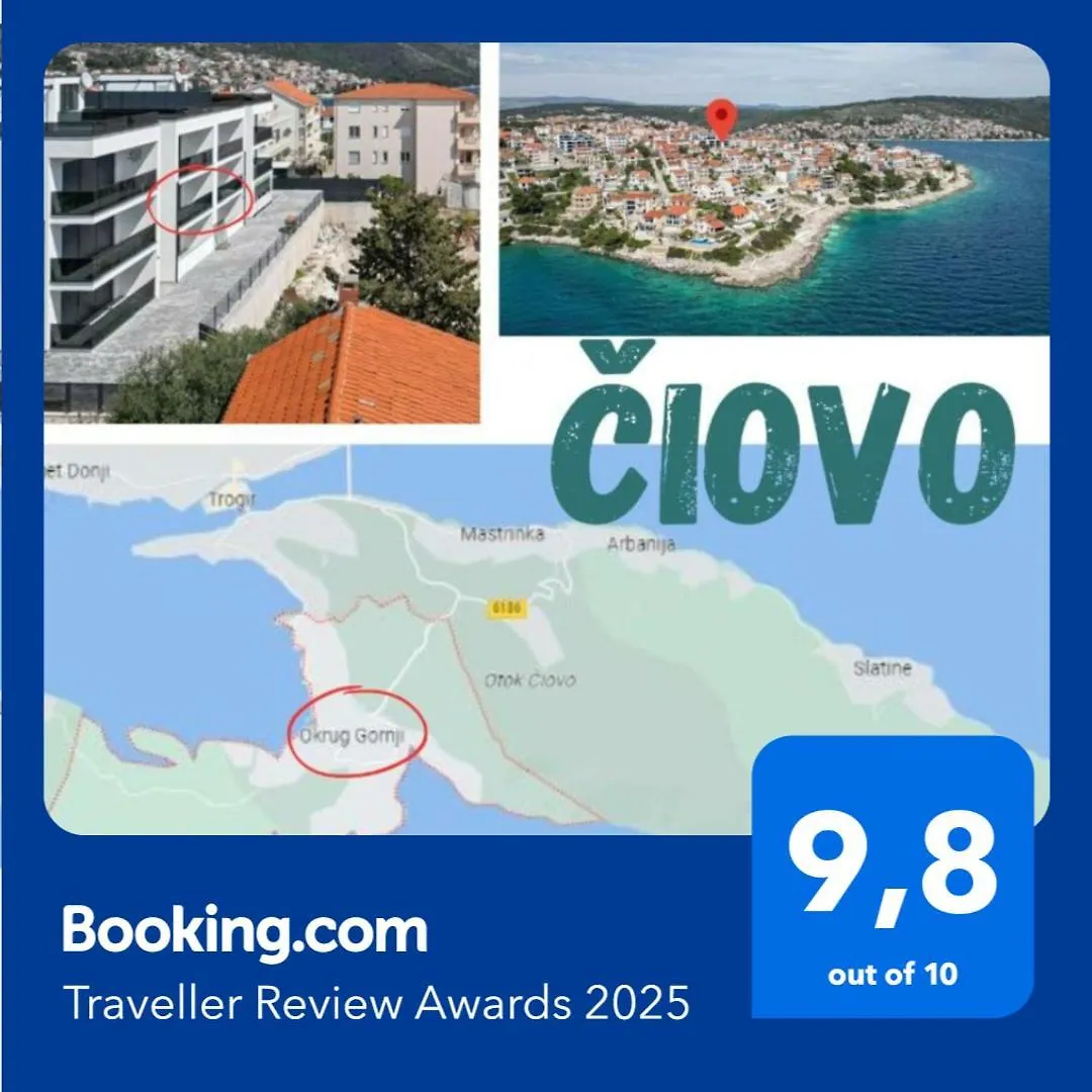 Appartamento Sun Side - Ciovo Traù Croazia
